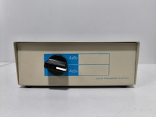 4-Port manueller paralleler Datenübertragungsschalter (Cross-Over-Typ) Retro Computing