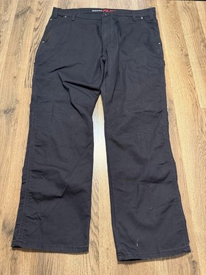 Dickies Flex Pants, Men's Size 40x30, Black, Work Pants, Straight Leg, Pockets