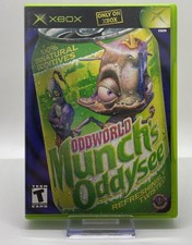 Oddworld Munch's Oddysee Microsoft Xbox, 2001 Complete With Manual