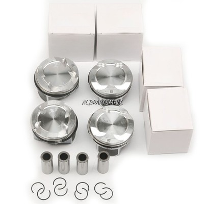 4Pcs Pistons Rings Set Φ82.00mm CR 11:1 Fit For B48 2.0T 11258678931 11258623260