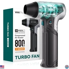 Cordless Electric Air Duster, 28.22OZ, Rechargeable, 3-Gear Adjustable Blower