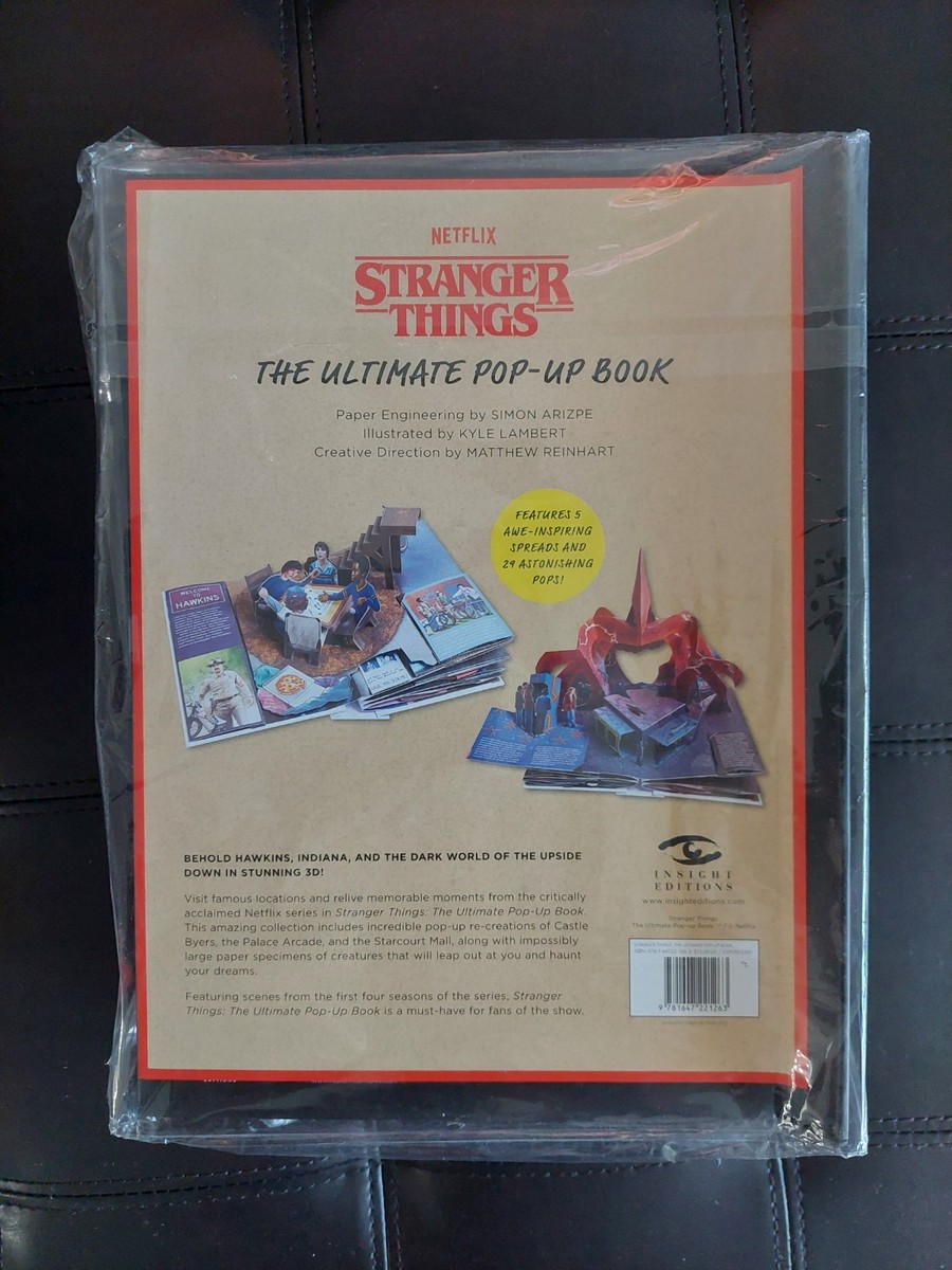 Stranger Things: The Ultimate Pop-Up Book (Reinhart Pop-Up Studio) by  Arizpe New