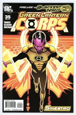 Green Lantern Corps #35   First Print Prelude to Blackest Night   NM