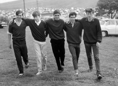 John Dennis Anthony Roberts Loric Douard Brian Dennis Cyril Robert- Old Photo