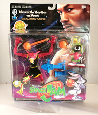 WB Playmates Space Jam Marvin The Martian vs Nawt With Slammin Saucer
