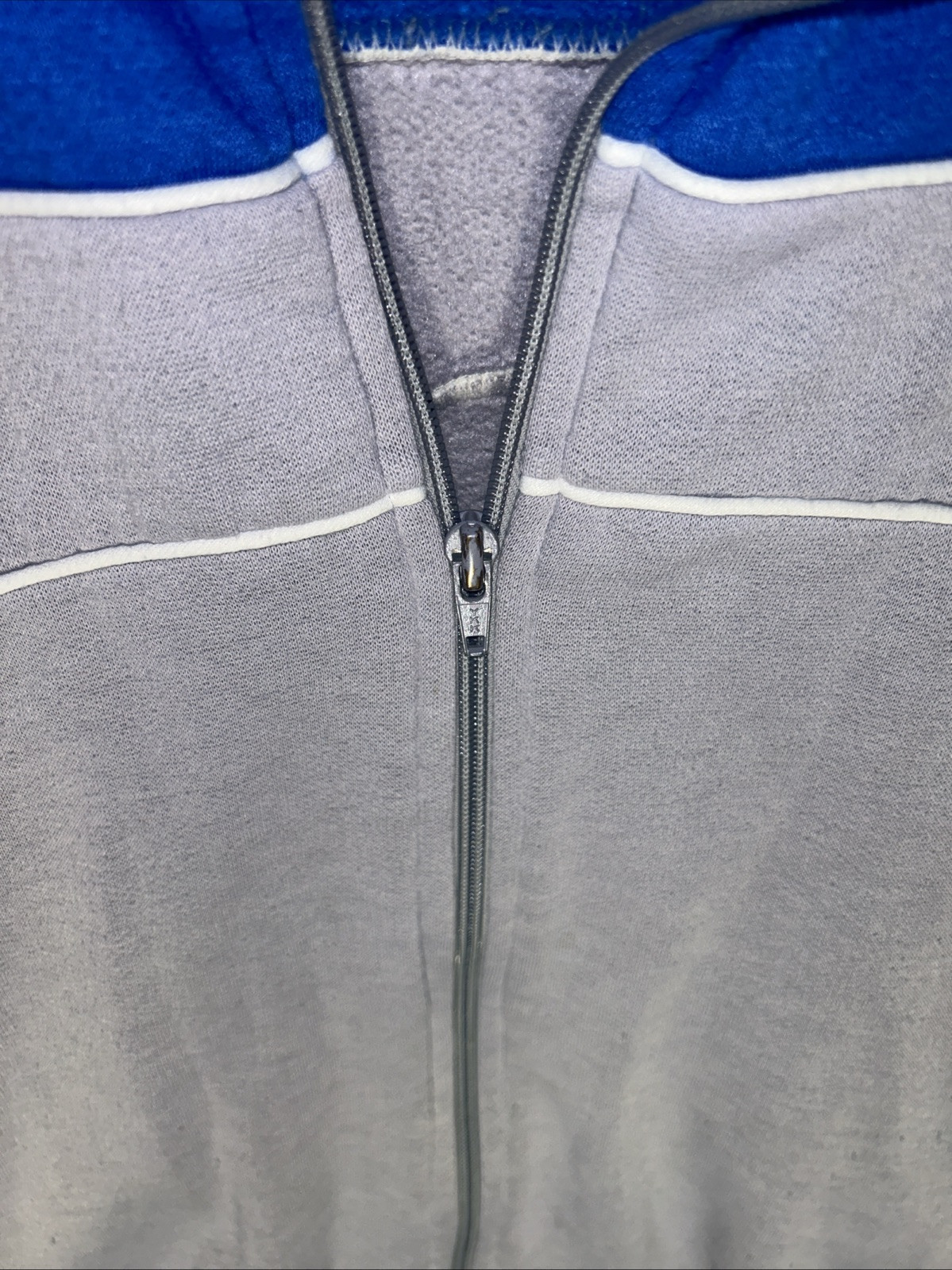 SACAI X NIKE Tuta Nike Track Vintage anni '80 Full Zip Giacca Manica Lunga Uomo Medium Blu Tag