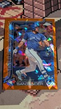 2025 Topps Chrome Sapphire Anthony Santander Orange /25 #60