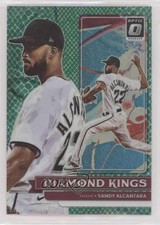 2022 Donruss Optic Diamond Kings Green Dragon Prizm 51/99 Sandy Alcantara 0c6