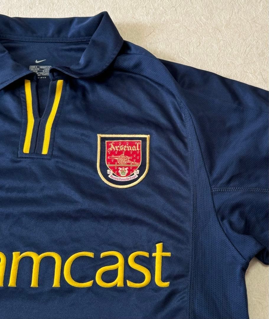 Arsenal 2000-2001 Third Football Shirt Jersey Sega Dreamcast