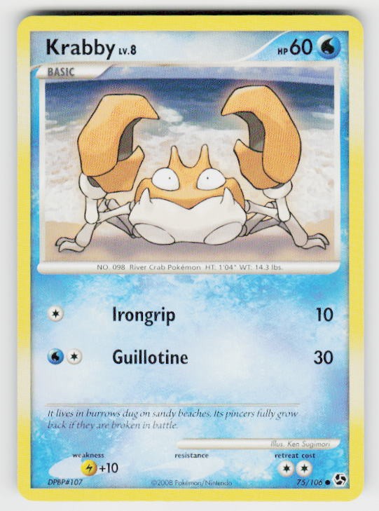 Great Encounters #75/106 Krabby