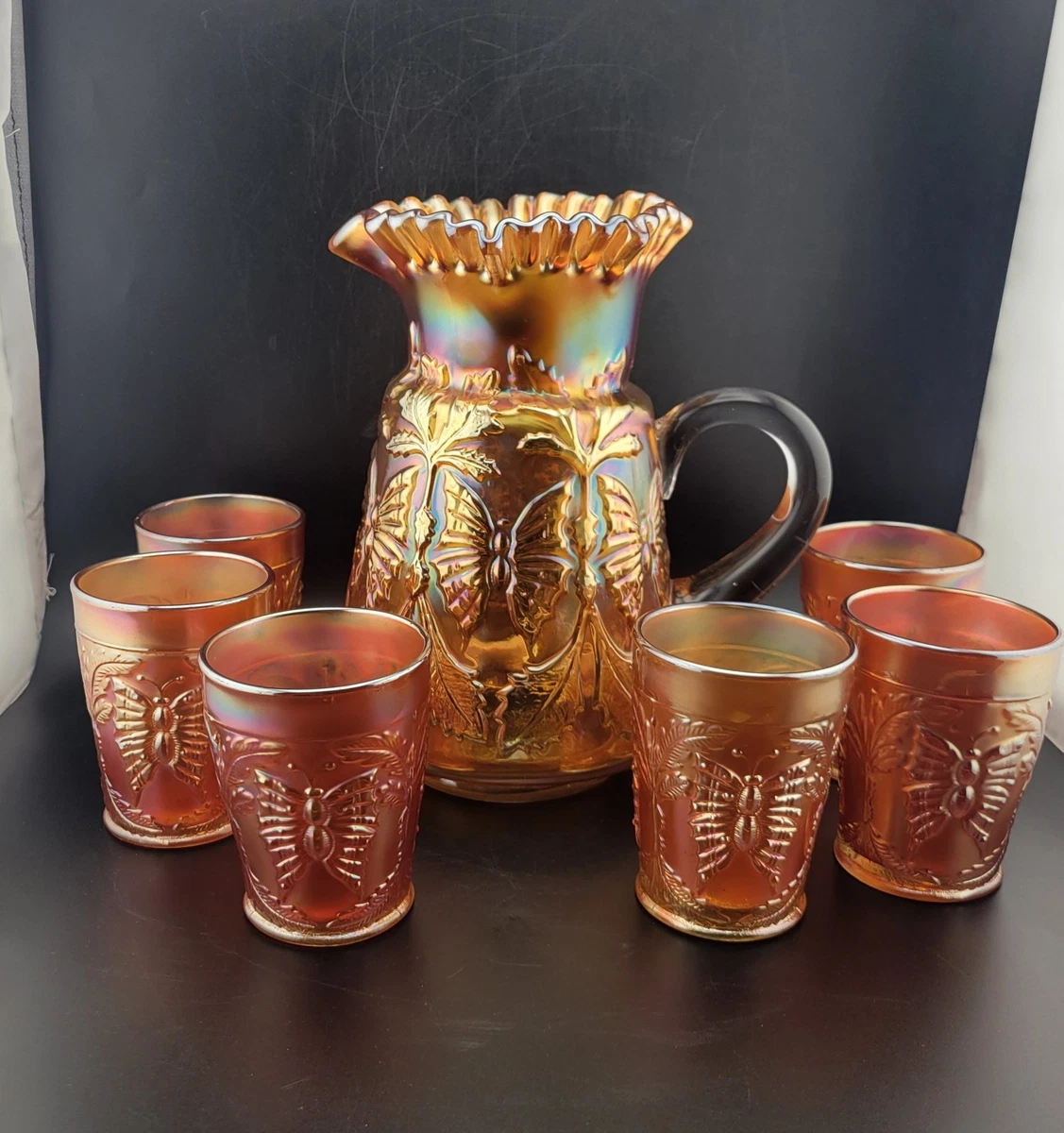 fenton marigold carnival glass products for sale | eBay