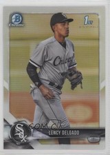 2018 Bowman Draft Chrome Refractor Lency Delgado #BDC-37 3a3