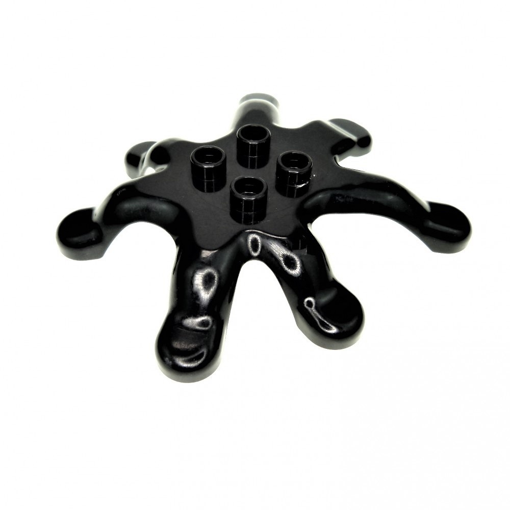 1X Lego Duplo Animal Legs Feet Black Ladybug Insect Primo Baby 31222
