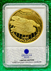 1933 Gold Double EagleREPLICA HISTORICAL COIN COPY 2003 40mm CU layered 24k Gold — photo 3