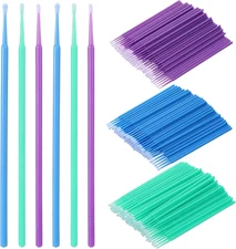 300Pcs Micro Applicator Brushes, 3 Sizes for Paint Chip Repair 1.5Mm, 2Mm, 2.5Mm