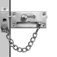 Door Chain Lock Locks Bolt Latch Guard Double Safety Security for Inside Front