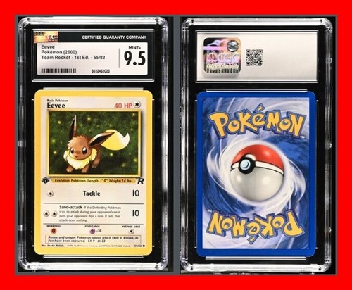 Eevee (1st Edition) graded CGC 9.5 for sale on eBay