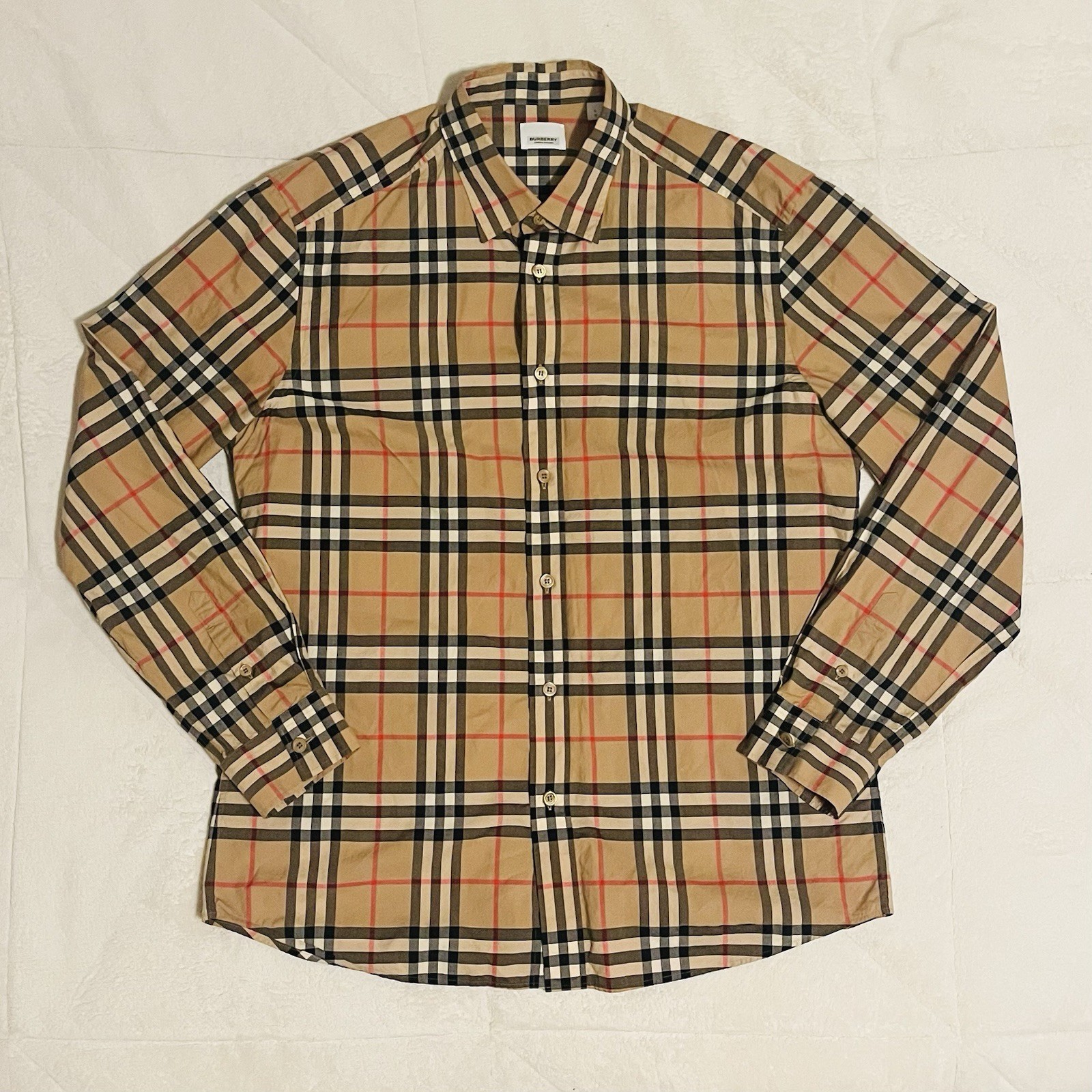 Burberry London England Nova Check Plaid Button Shirt… - Gem