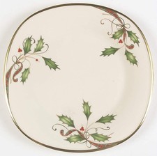 Lenox Holiday Nouveau Gold Square Accent Dinner Plate 4696797