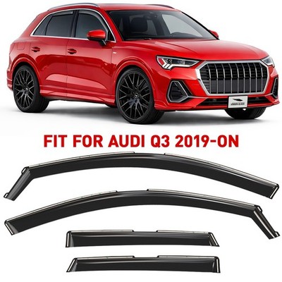 Rain Guards Vent Visors Shade for 2019-2026 Audi Q3