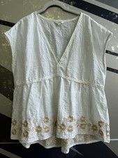 Vintage Y2K Max Studio Cream babydoll sheer b...