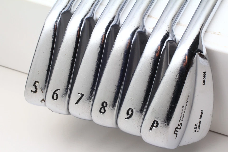 Juego de plancha 6 piezas MIURA GIKEN MB-5003 5-6-7-8-9-PW Regular Flex NS PRO 850GH RH plancha Foto 4 de 4