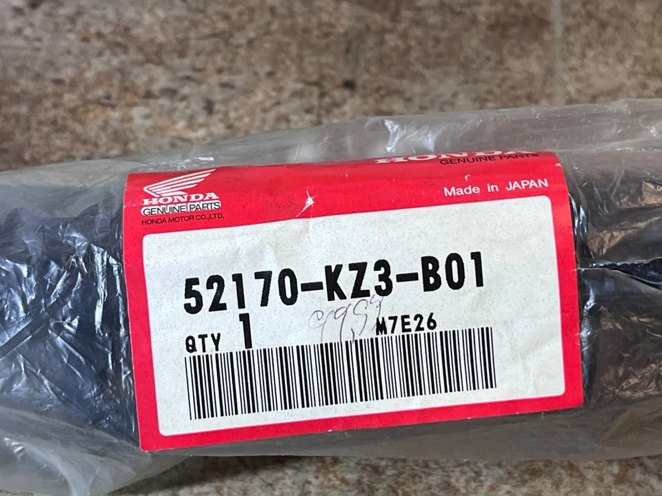 Honda Schwingenschleifer 52170-kz3-B01 CR 125 250 Kettenschleifer Chain Guard - Bild 2 von 4