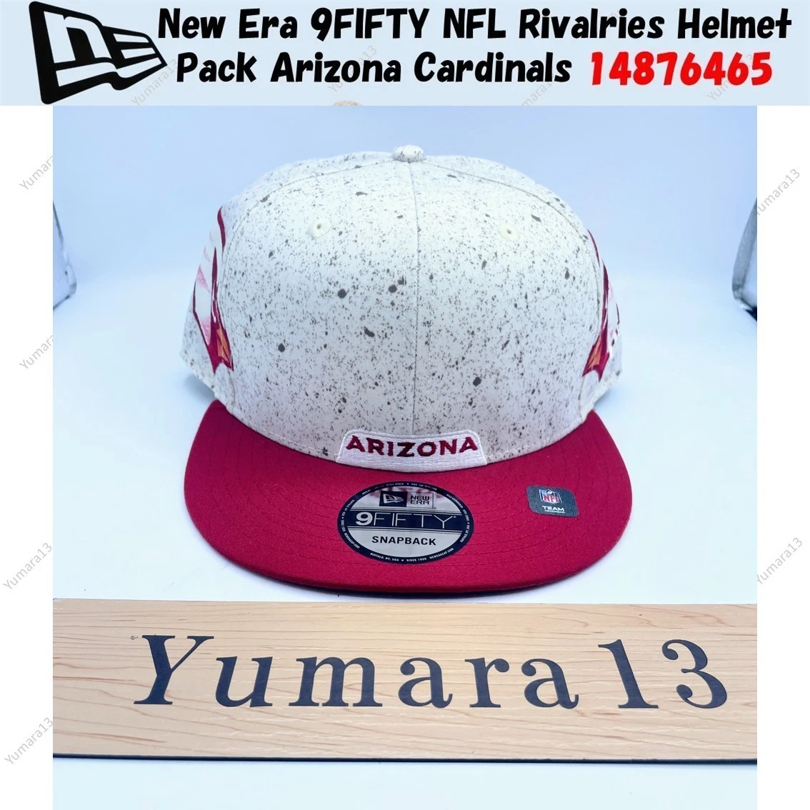 New Era 9FIFTY NFL Rivalries Helmet Pack Arizona Cardinals 14876465
