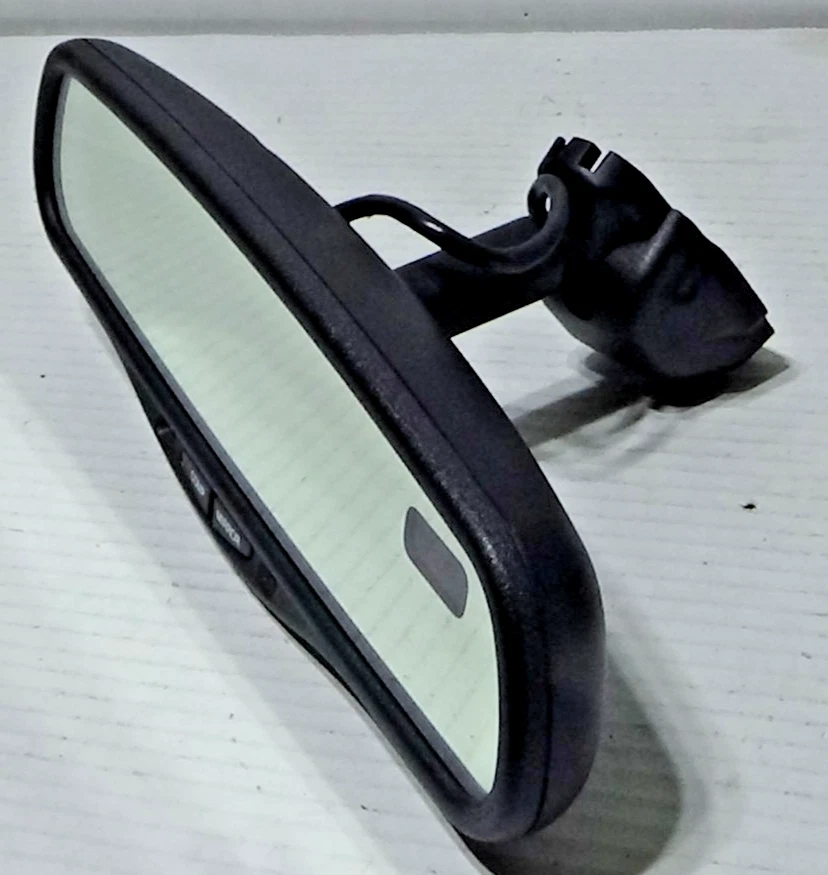 2001-2007 Toyota Highlander Interior Auto Dim Compass Rearview Mirror - Image 2 of 4