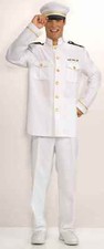FORUM CAPTAIN CRUISE SAILOR CHIEF MATE ADULT HALLOWEEN COSTUME SIZE STANDARD
