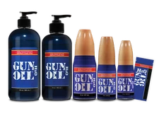 GUN OIL H2O Premium Water Based Personal Lubricant Long Lasting Slick Sex Lube