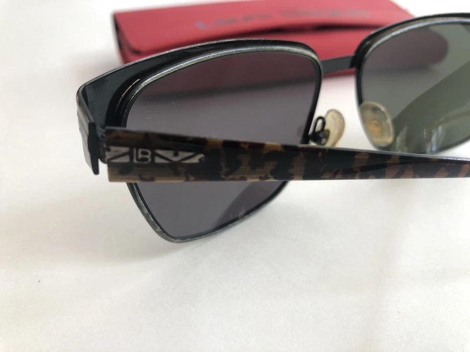 NUEVO Gafas de sol Laura Biagiotti vintage años 80 T176/S tortuga/metal Foto 3 de 4