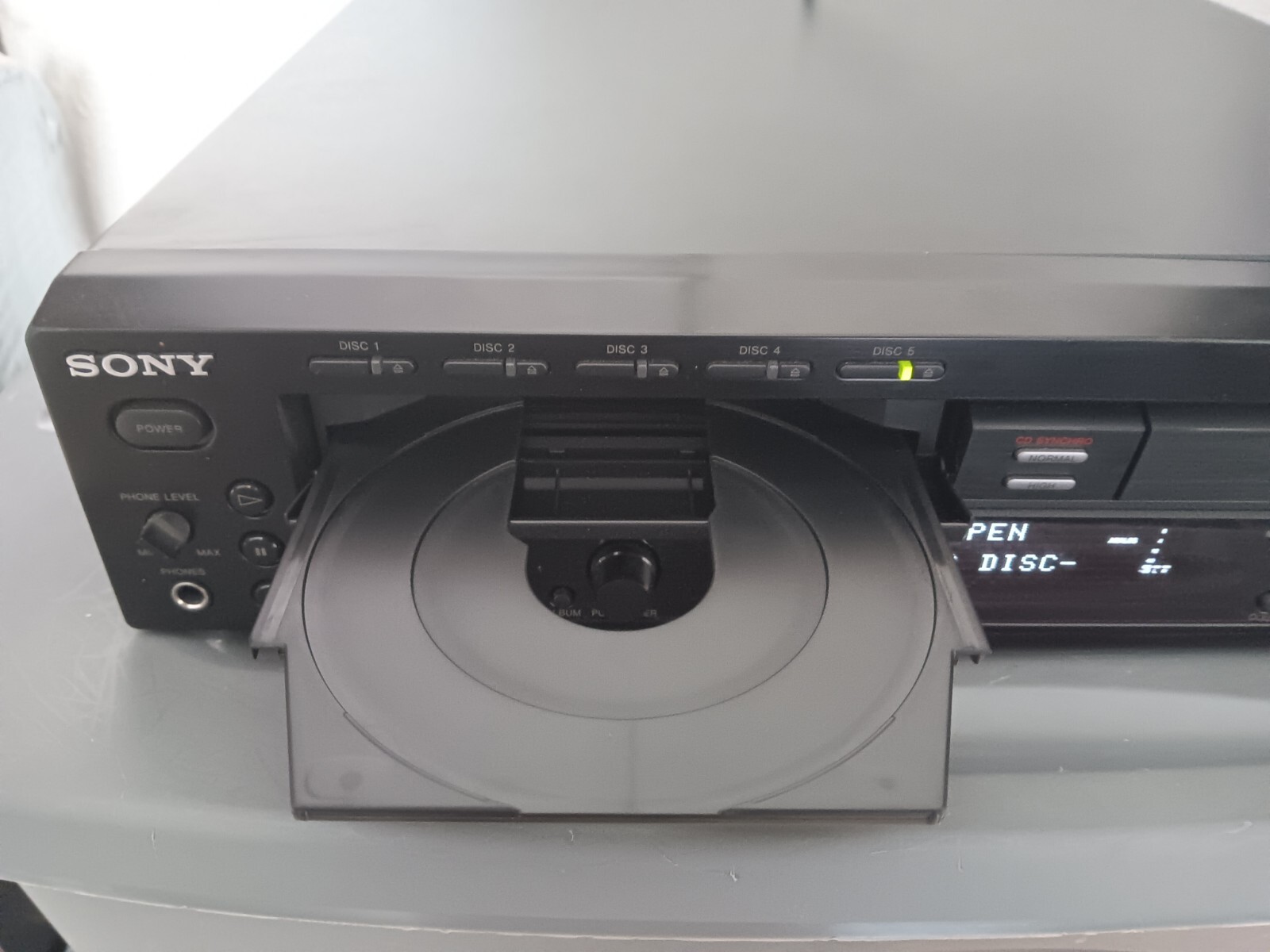 Sony RCDW500C 5 CD Changer & Recorder 760479776201 eBay