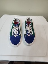Vans Old Skool Yacht Club Blue Green Yellow Red Sneakers Shoes Size 6 Mens/