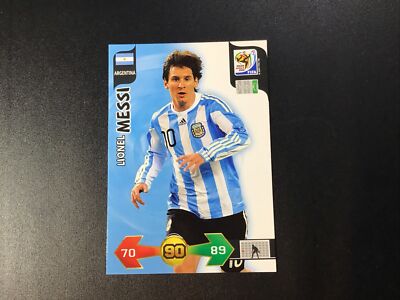 2010 Panini Adrenalyn XL FIFA World Cup South Africa Lionel Messi