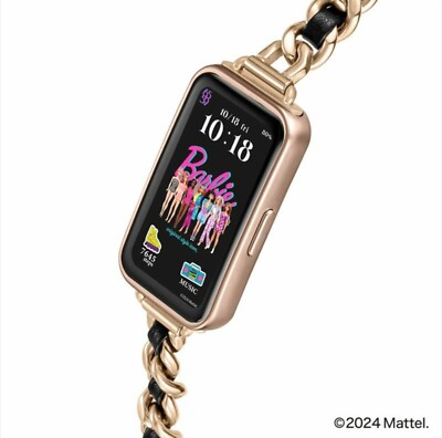 Barbie Black and Gold Heart Women\'s Watch NIB Nostalgic Vintage Barbie Black Watch 2002 Avon | eBay main image 3