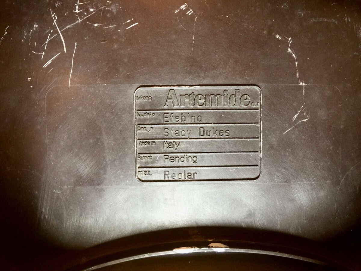 ARTEMIDE, EFEBINO STOOLS, by Stacy Dukes, c.1968 (SUPER RARE ARTEMIDE, EFEBINO STOOLS, by Stacy Dukes, c.1968 (SUPER RARE