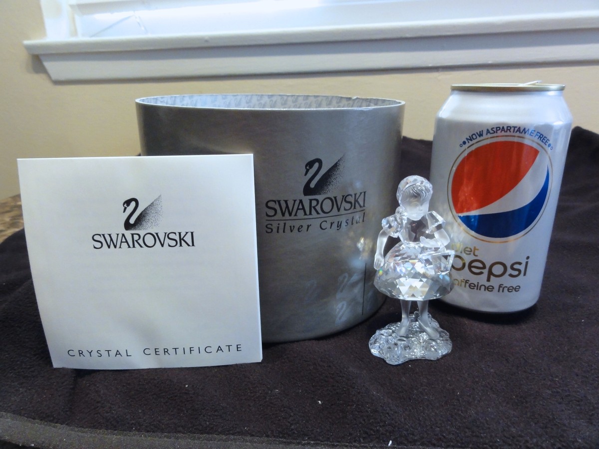 Swarovski Crystal Little Red Riding Hood w Basket - Beautiful