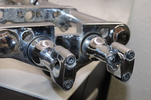 1992 SUZUKI INTRUDER 1400 VS1400GL OEM FRONT END COMPLETE TRIPLE TREE - Picture 9 of 20
