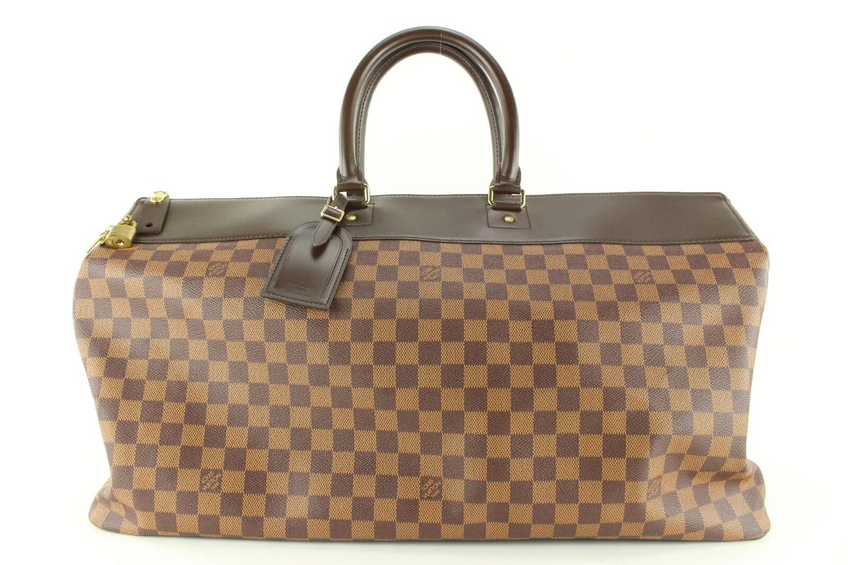 louis vuitton checkered duffle