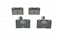 Bosch 0 986 424 144 Bremsbelagsatz, Scheibenbremse Vorderachse FÜR Iveco
