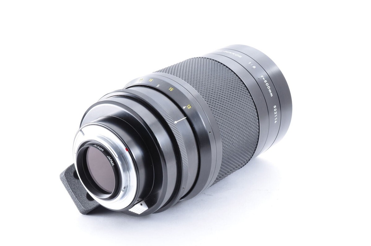 Nikon Reflex Nikkor 500mm F8 MF Telephoto Mirror Lens [Near