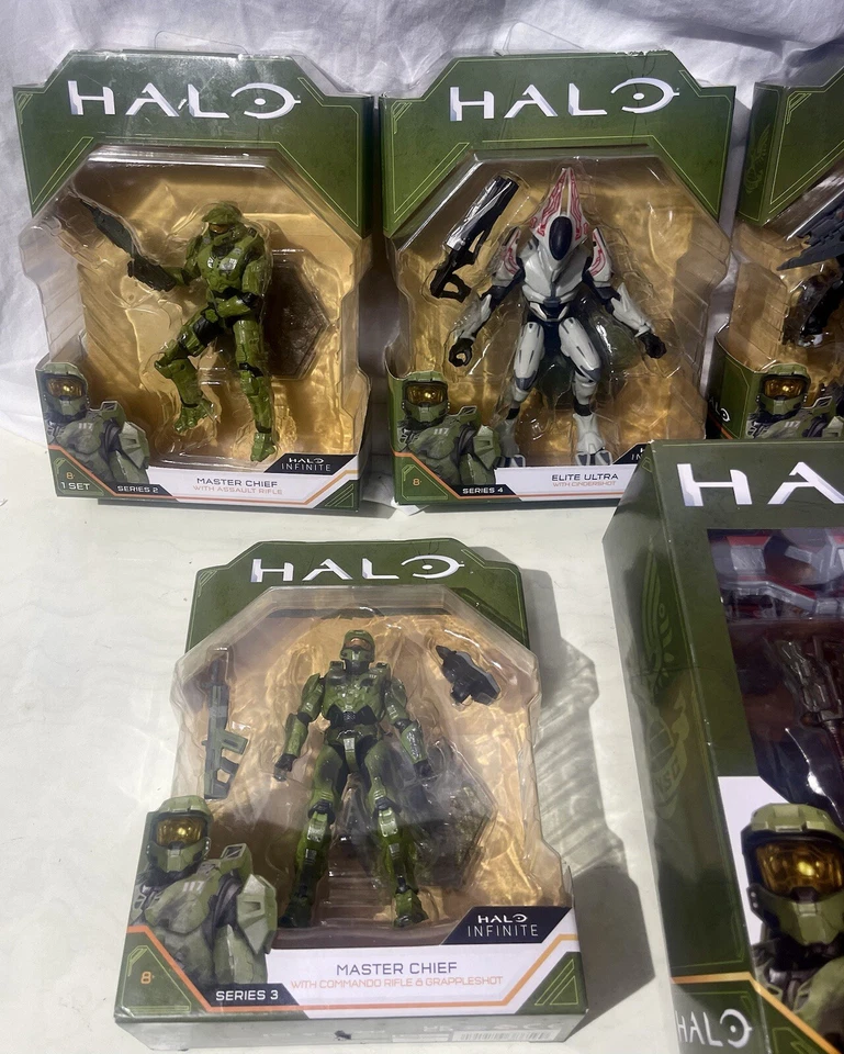 HALO Banished Checkpoint 斯巴达 CQB 野蛮战士套装可动人偶 8 件装 — 第 2/4 张图片