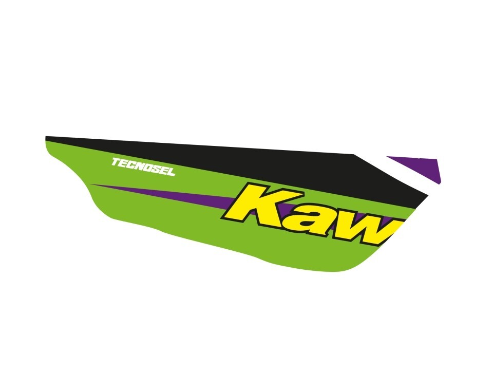 Housse de selle Kawasaki KX 125 de 1995 idéale pour entraînement de motocross
