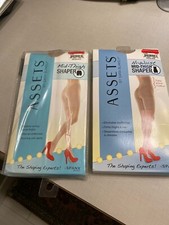 SPANX Assets by Sara Blakey MID-THIGH SHAPER  HI-WAIST SHAPER COLOR NUDE SIZE 1