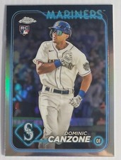 2024 Topps Chrome - Refractor #133 Dominic Canzone (RC)