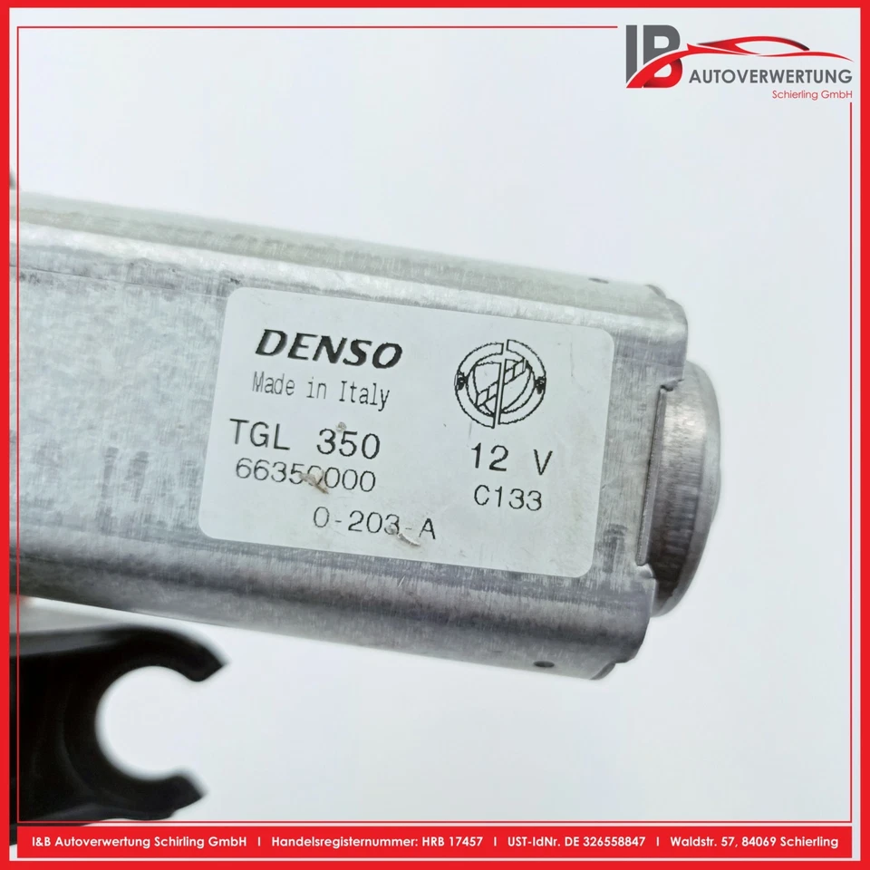 FIAT PUNTO (188) 1.9 JTD 80 Wischermotor hinten 66350000 C133 ORIGINAL - Image 4 of 4