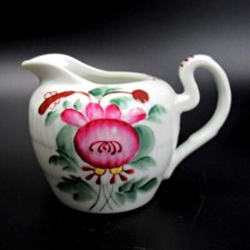 August Warnecke Porzellan Milchkännchen Dekor Ostfriesland Porcelain Creamer