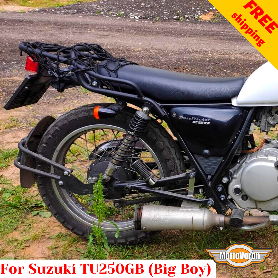 For Suzuki TU250 GB Rear rack Suzuki Grass Tracker Big Boy Rear luggage ...