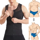 Men Gynecomastia Pre-Surgical Post-Surgical Chest Binder Vest Slimming Shapewear